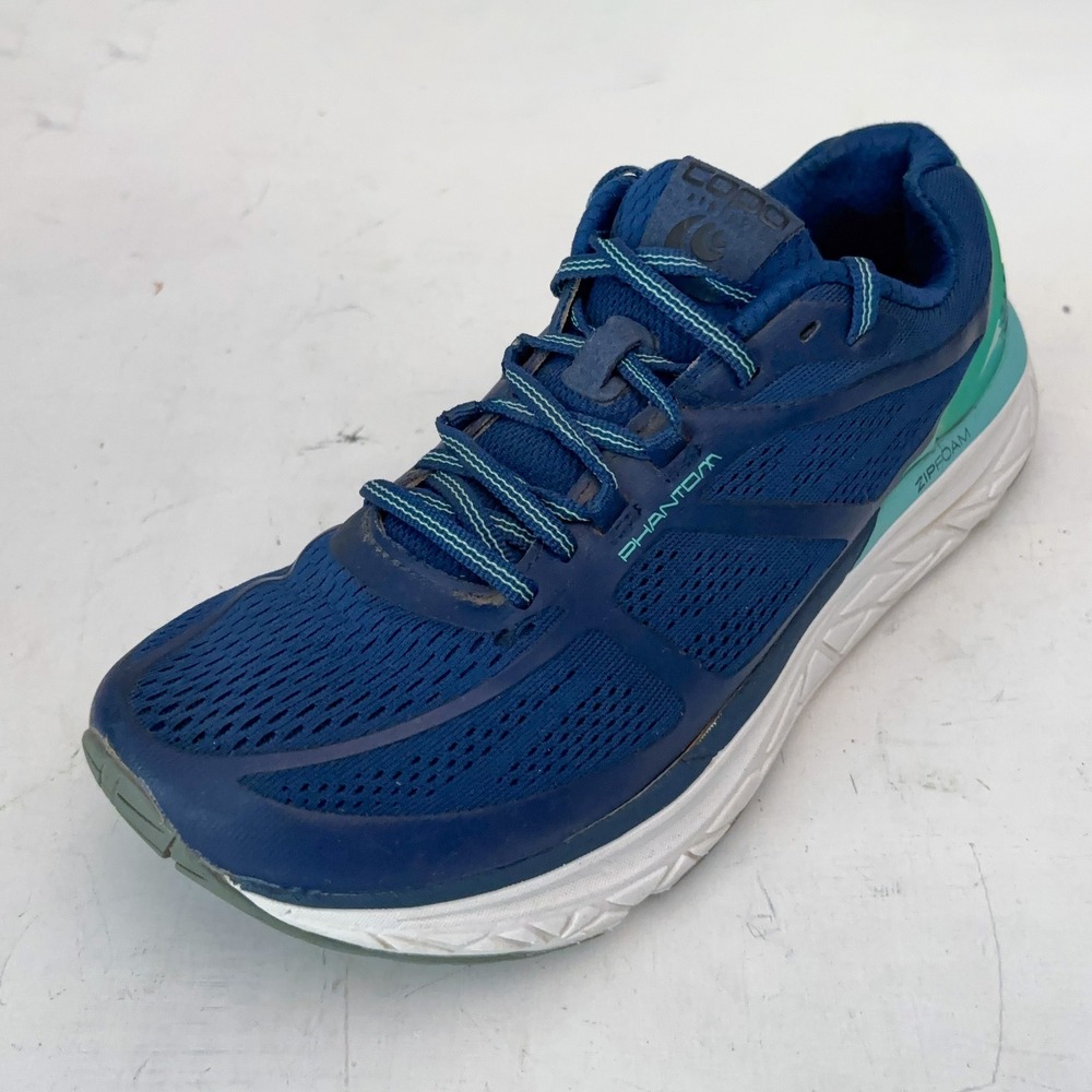 Topo Phantom Athletic Sneakers Womens 7.5 Cobalt Seafoam Running Shoes